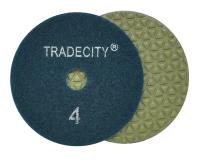 Алмазные гибкие шлифовальные круги Треугольник Pads 5-STEP №4 D100