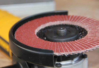 Круг лепестковый торцевой Ø125 P-36